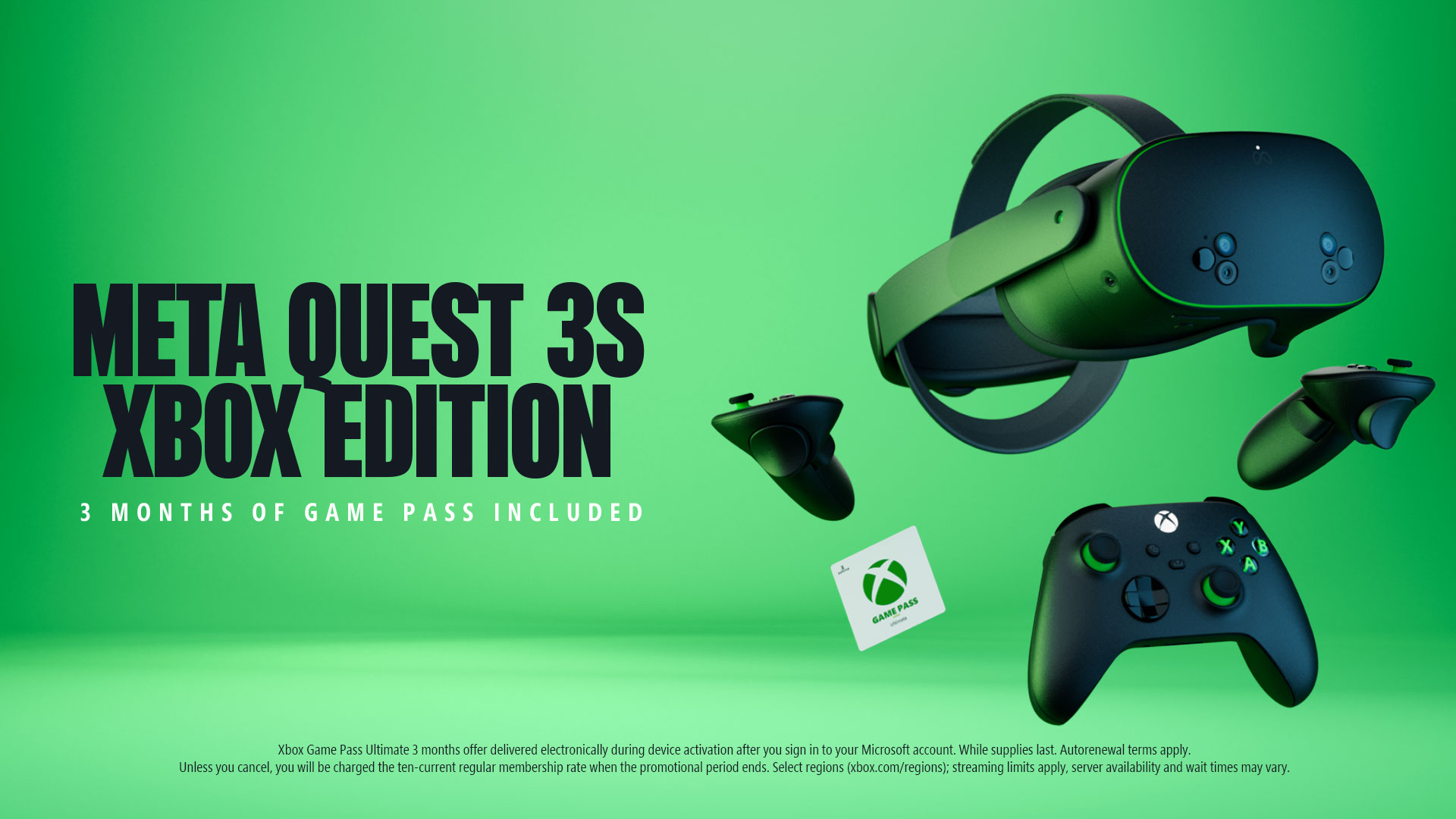 Qué incluye el pack Xbox Meta Quest 3S