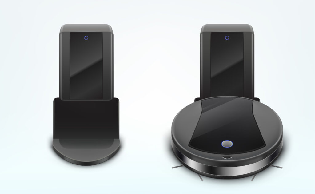 Robot aspirador y base de carga