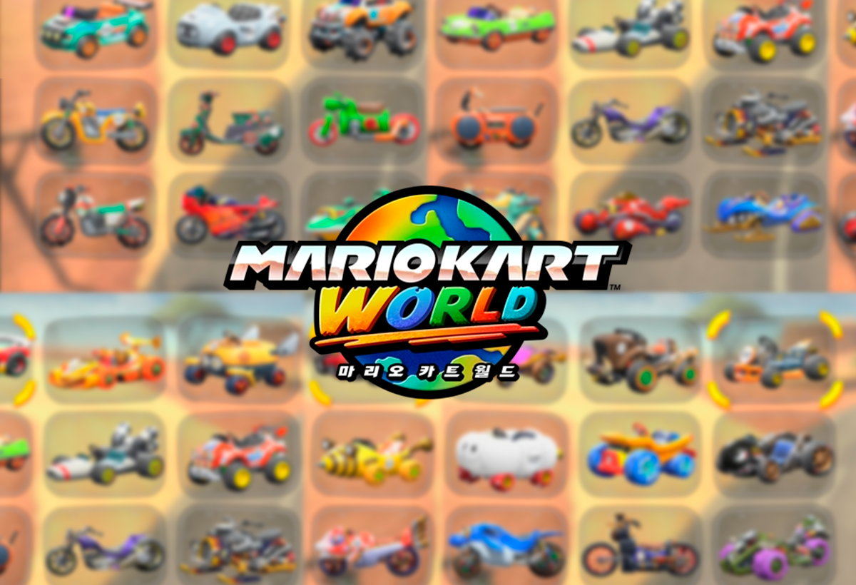 Todos los coches secretos de Mario Kart World