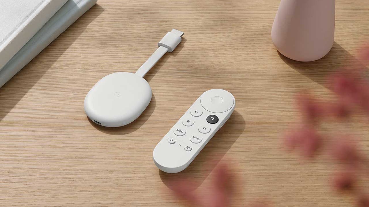 Dispositivo Chromecast actualizado con Android 14