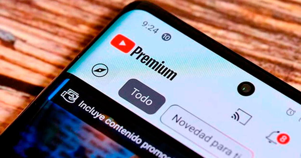Publicidad en YouTube Premium Lite