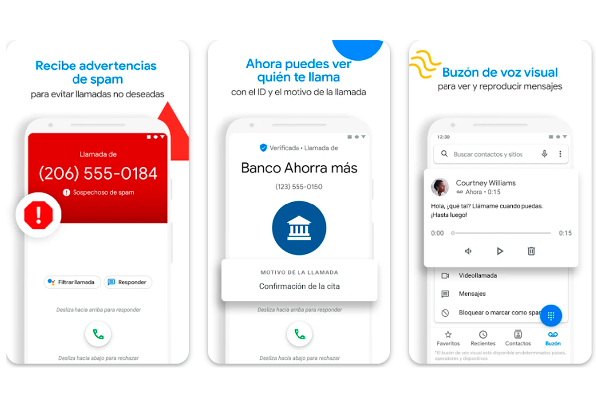 app teléfono de Android