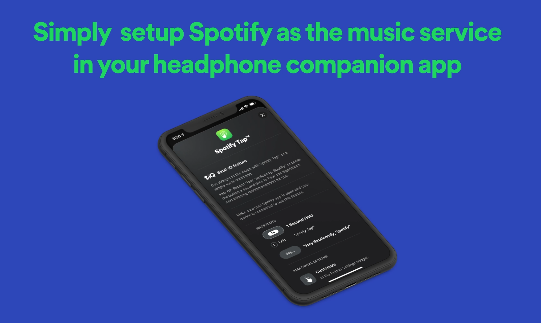 como configurar spotify tap