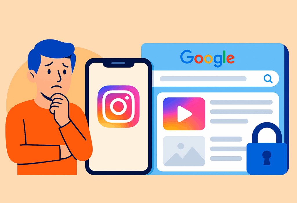 cómo evitar que tus fotos de Instagram aparezcan en Google