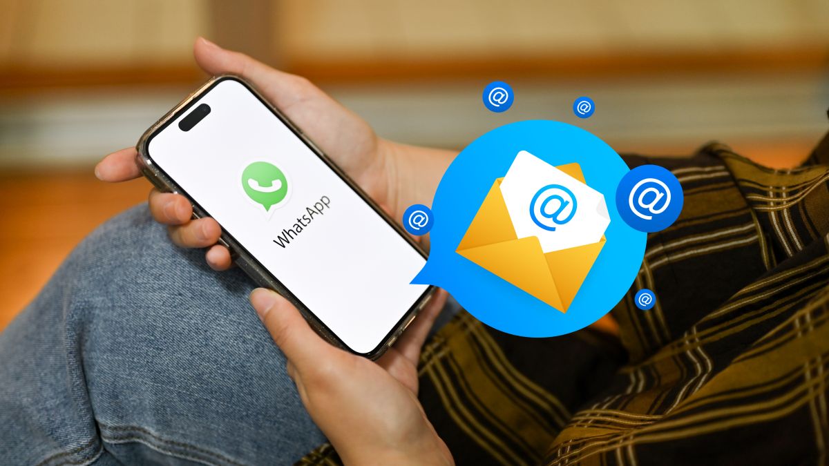 Pasos para registrar correo en WhatsApp