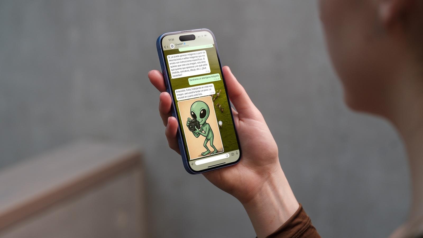 cómo crear imágenes chatgpt whatsapp