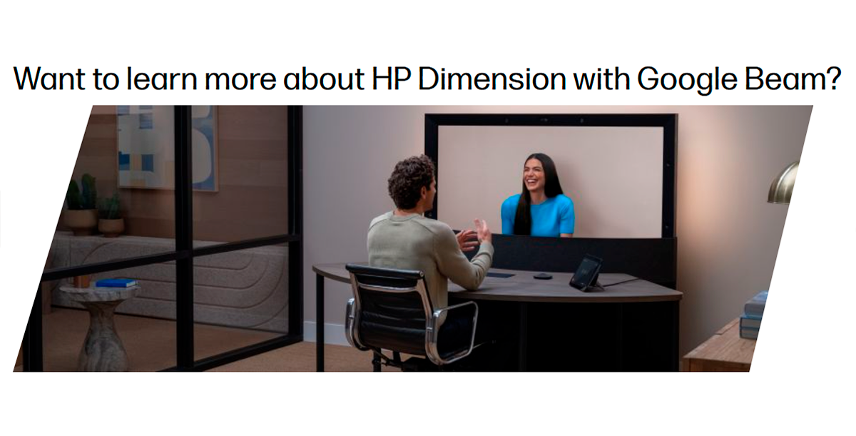 disponibilidad HP dimension Google Beam