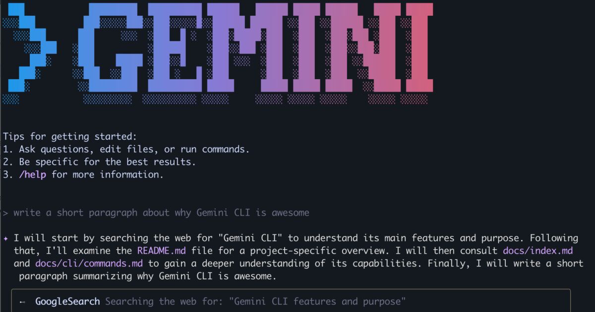 Herramienta Gemini CLI terminal IA