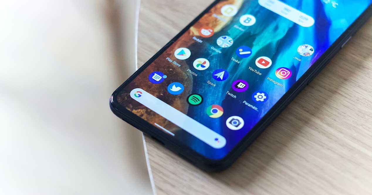 cambios visuales app teléfono android