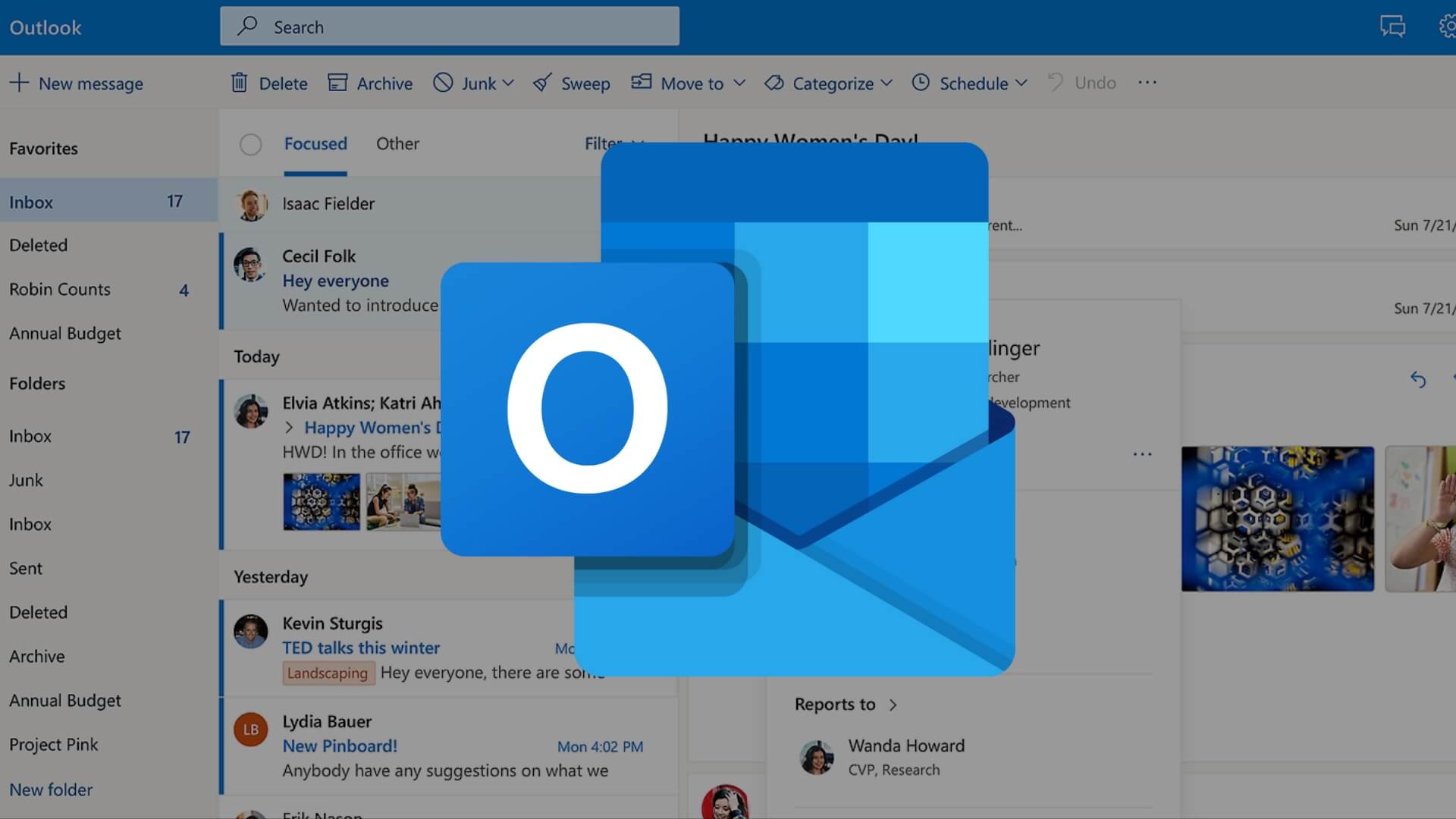 atajos de outlook