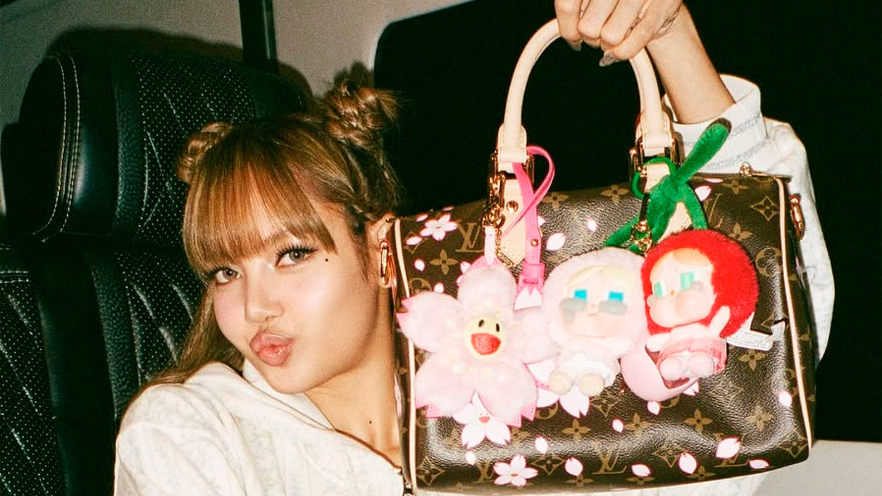 Black pink labubu