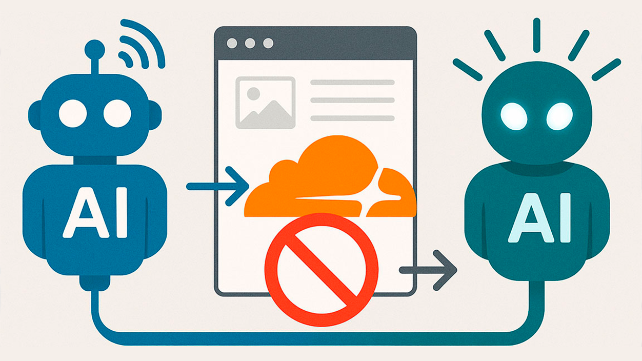 Cloudflare contra los rastreadores IA
