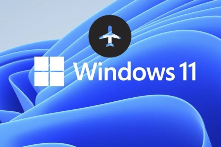 modo avión windows 11