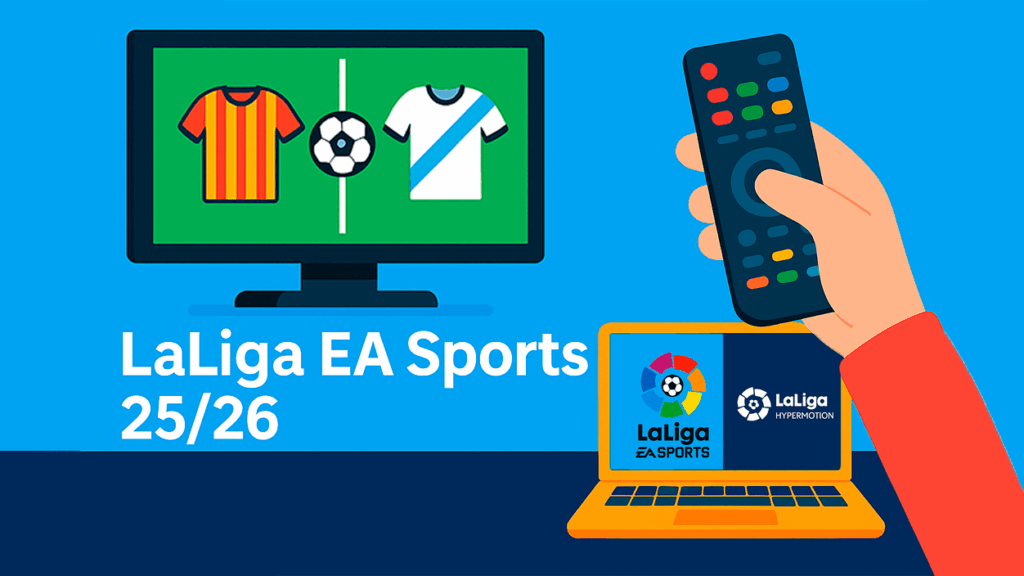 Donde ver LaLiga 25-26