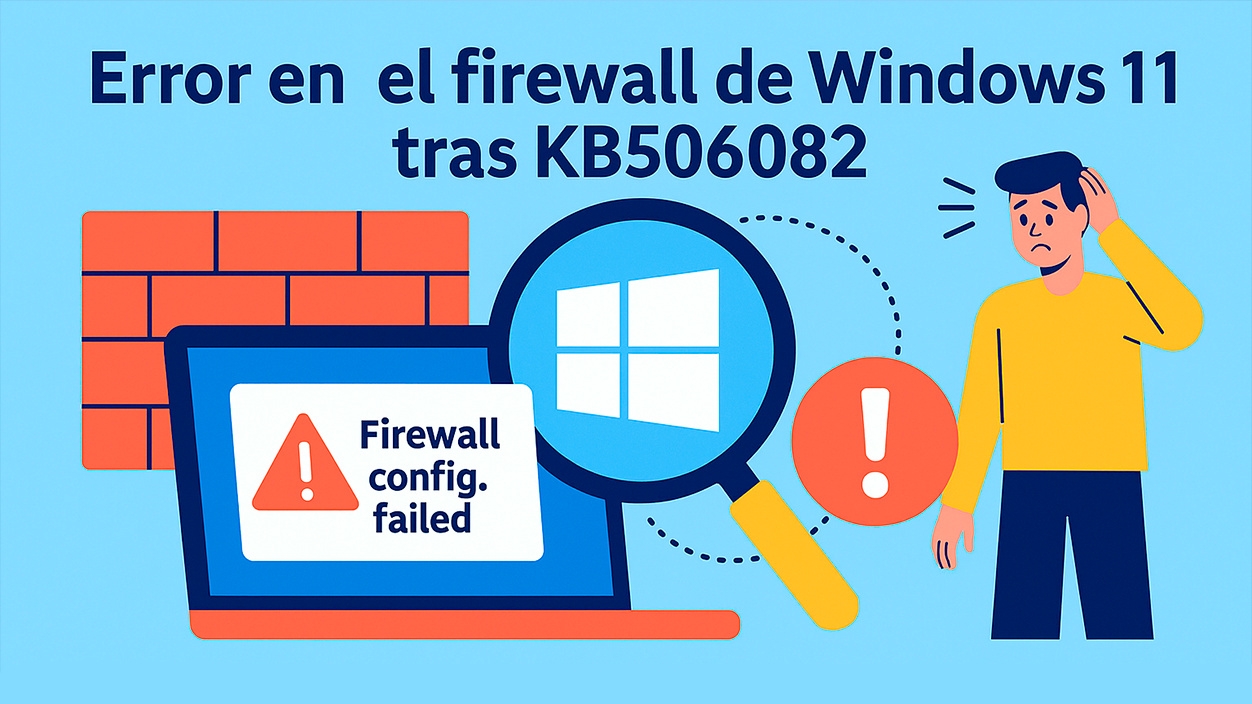 Fallo en Firewall tras KB5060829