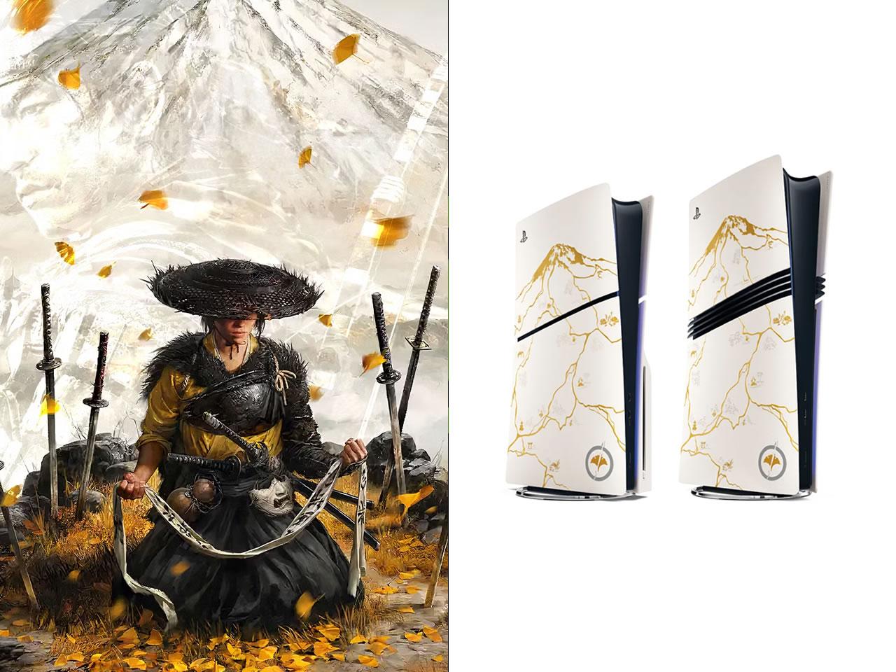 Diseños especiales Ghost of Yotei PS5