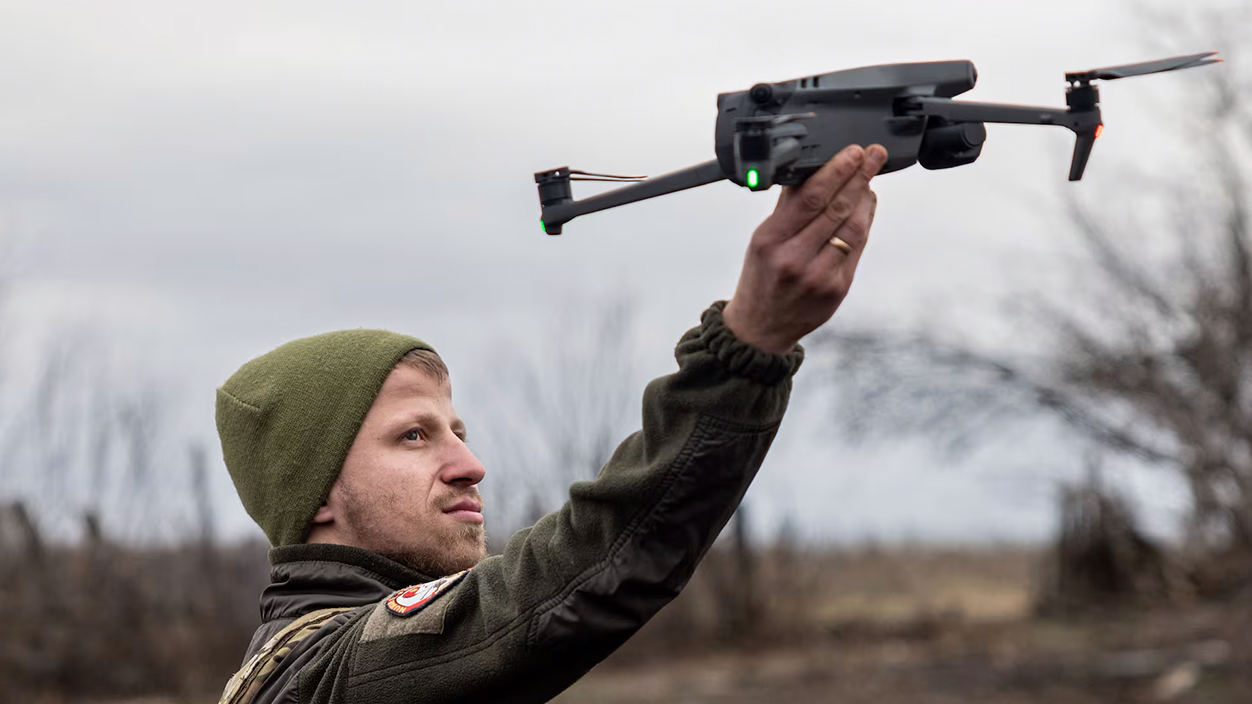 Guerra con drones