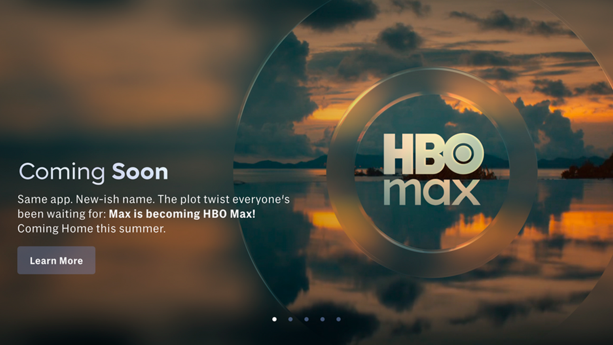 Hbo max cambio de nombre