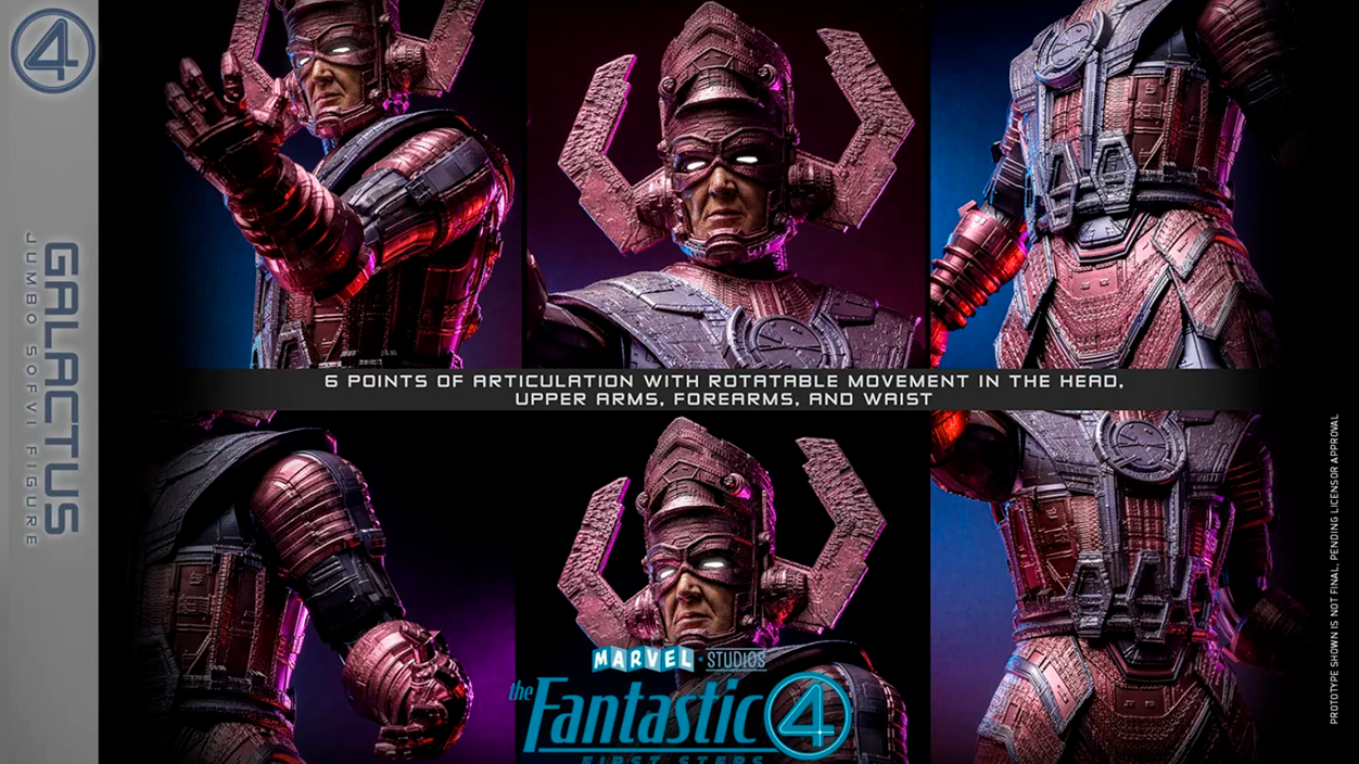La figura hot toys de galactus