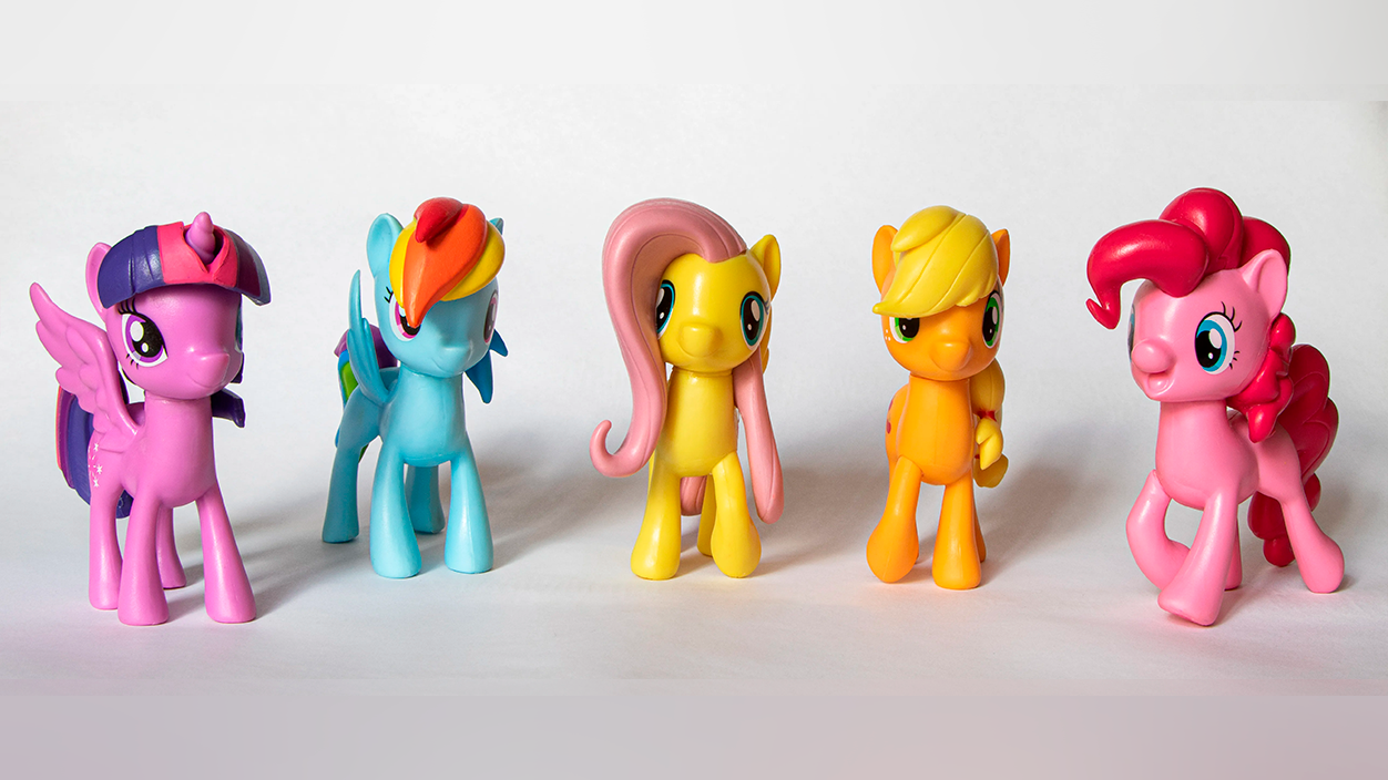 Legado y Juguetes de my little pony