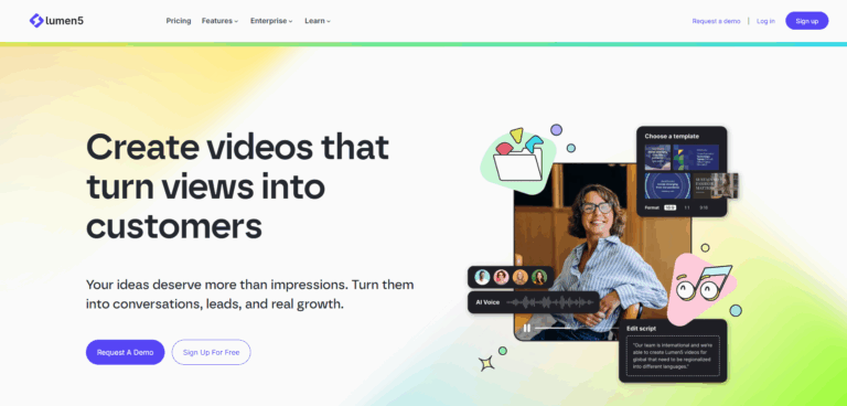 Cómo crear vídeos para redes sociales a partir de texto con Lumen5
