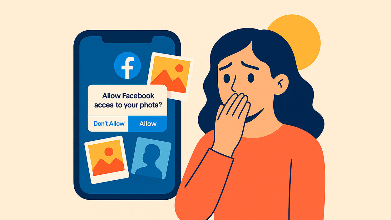 Meta accede a tus fotos privadas