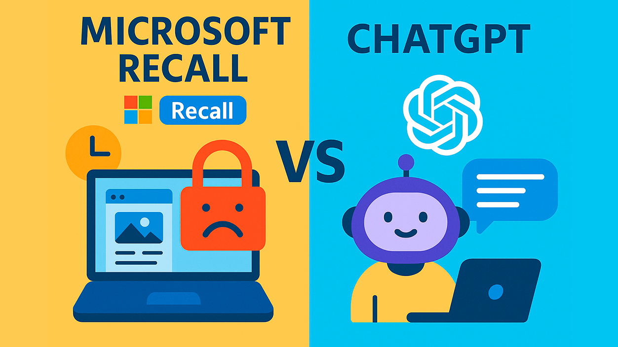 Microsoft Recall Vs ChatGPT