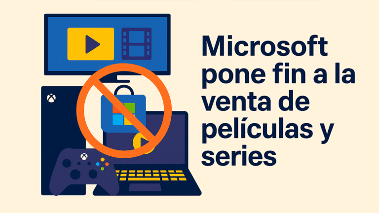 Microsoft pone fin a la venta de películas y series