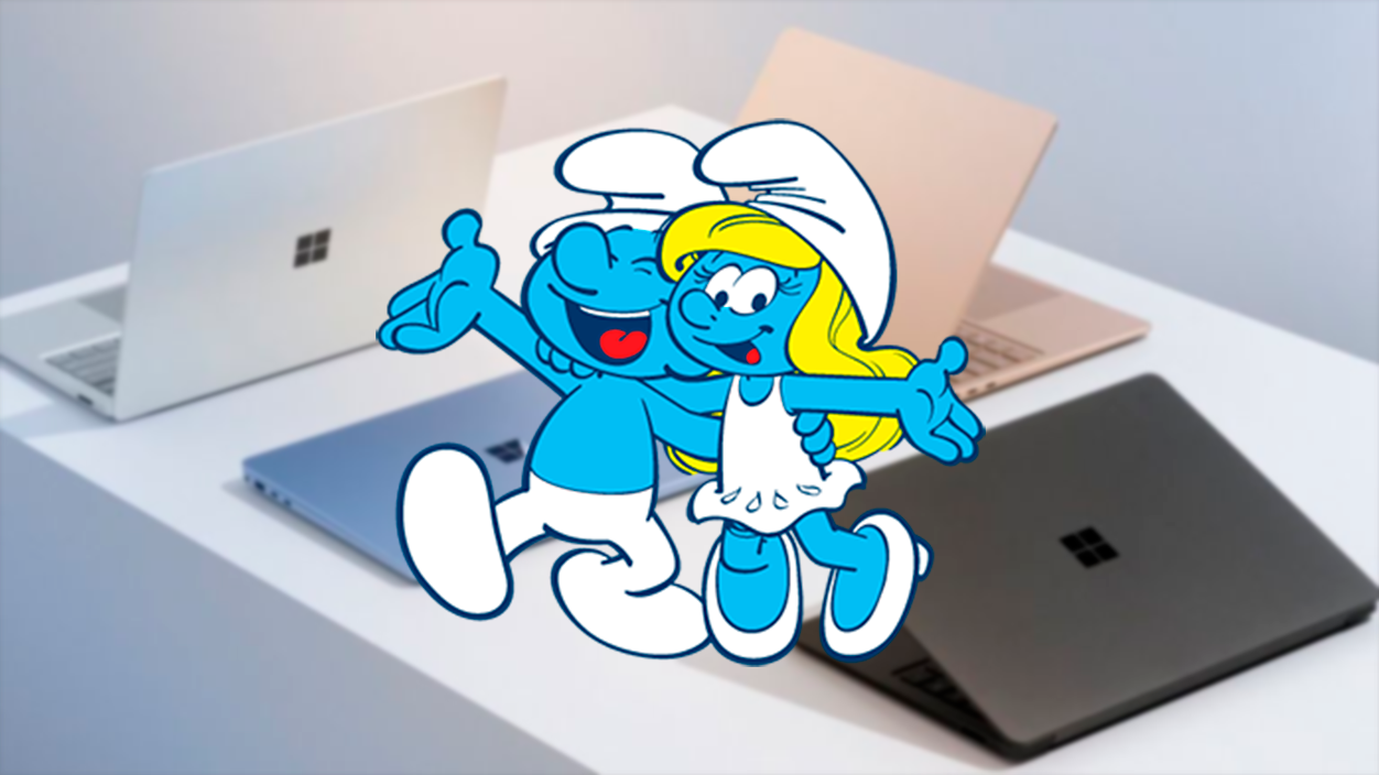 Microsoft y los Pitufos