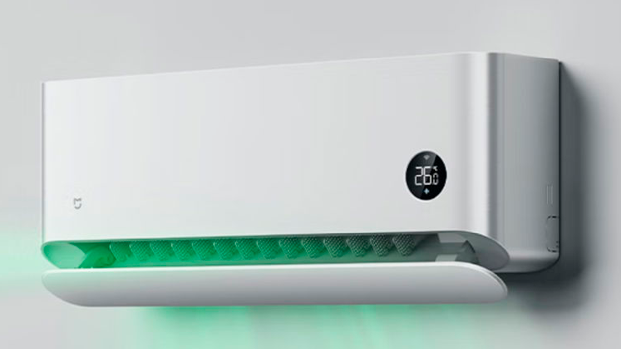 Mijia aire acondicionado limpio