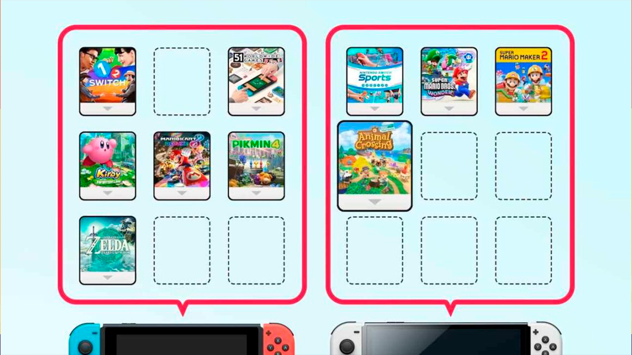 Pasar juegos Switch 2