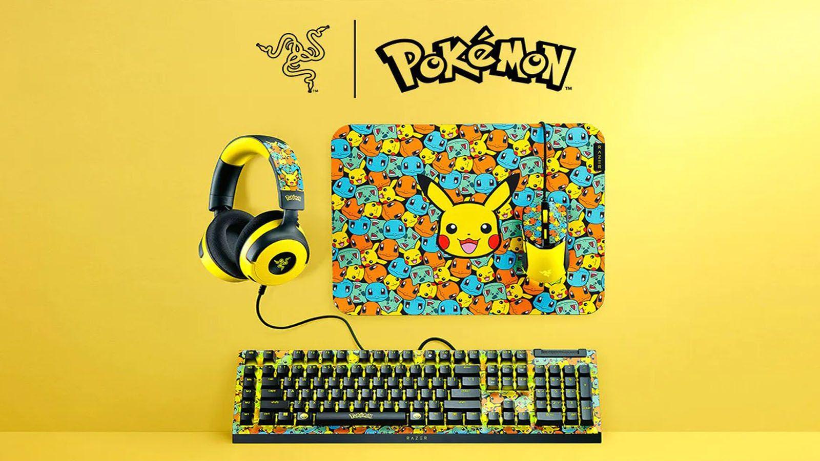 Ratón y auriculares Razer Pokémon