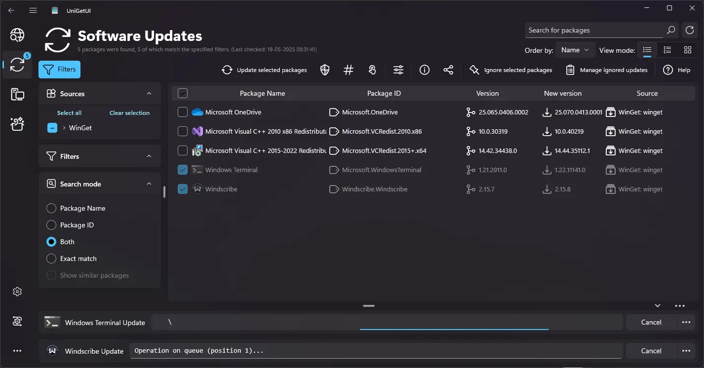 instalar UniGetUI en Windows
