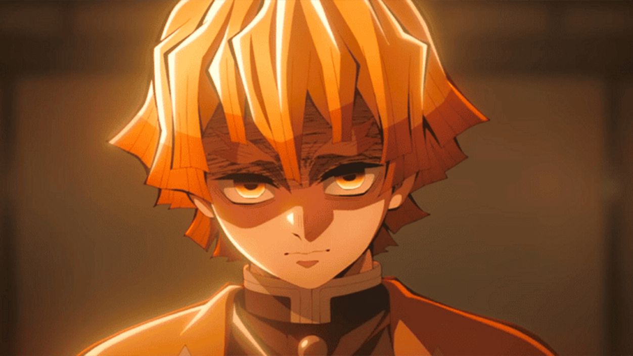 Zenitsu Demon Slayer Castillo Infinito