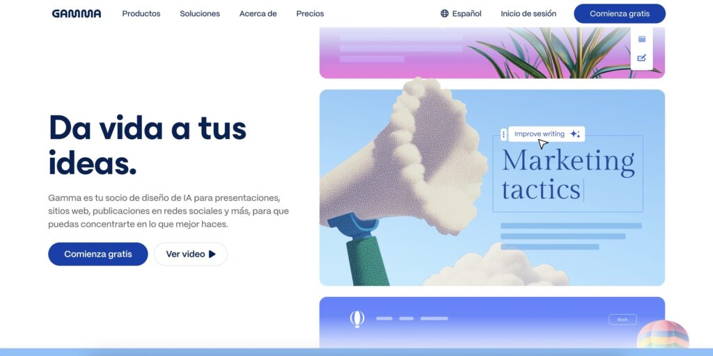  Cómo crear presentaciones con IA mediante Gamma.app