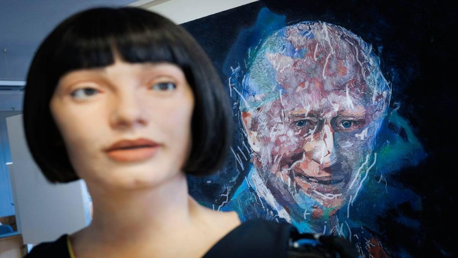 robot artista ai-da