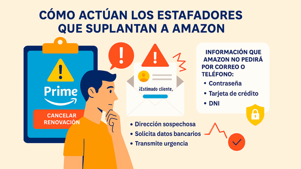 estafadores en Amazon