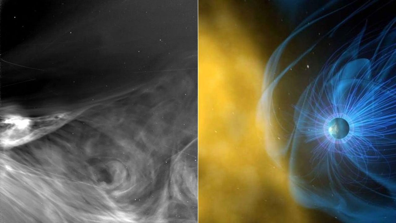 Investigadores analizan el viento solar lento captado cerca del Sol