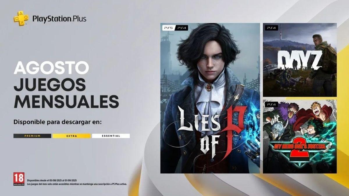 Selección de juegos PlayStation Plus agosto