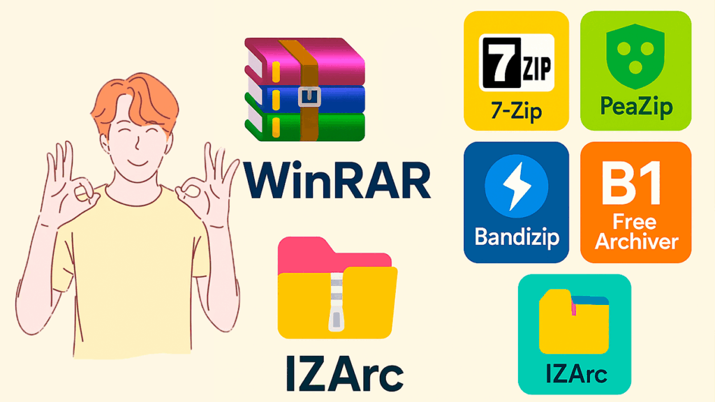 mejores alternativas a WinRAR