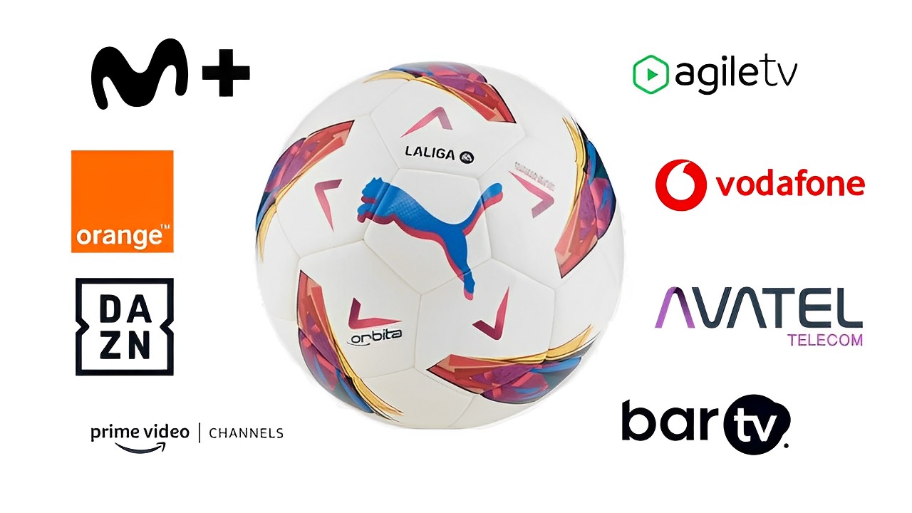 operadores que retransmiten los partidos de LaLiga EA Sports
