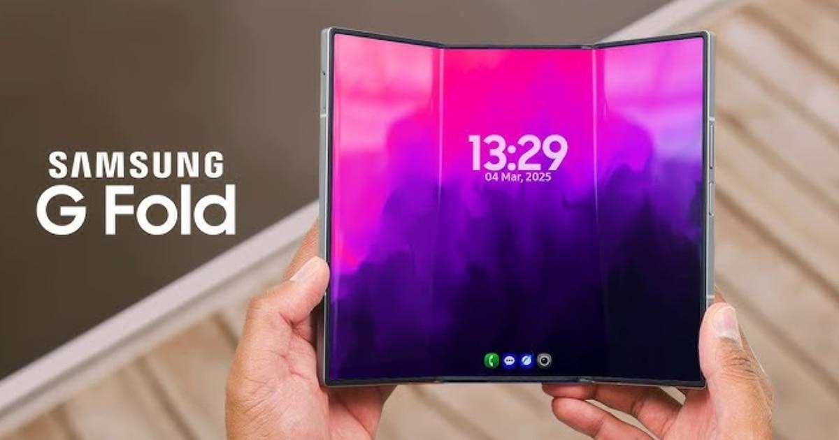 Samsung G Fold triple pantalla