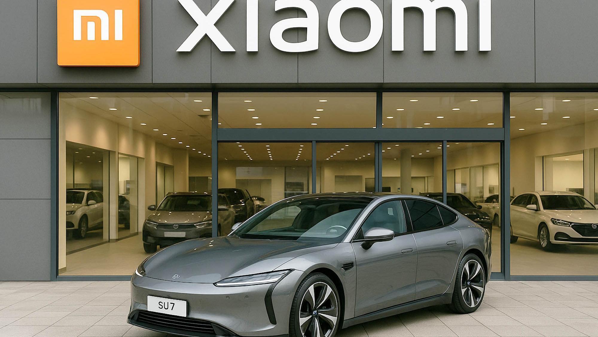 Coches eléctricos Xiaomi en Europa