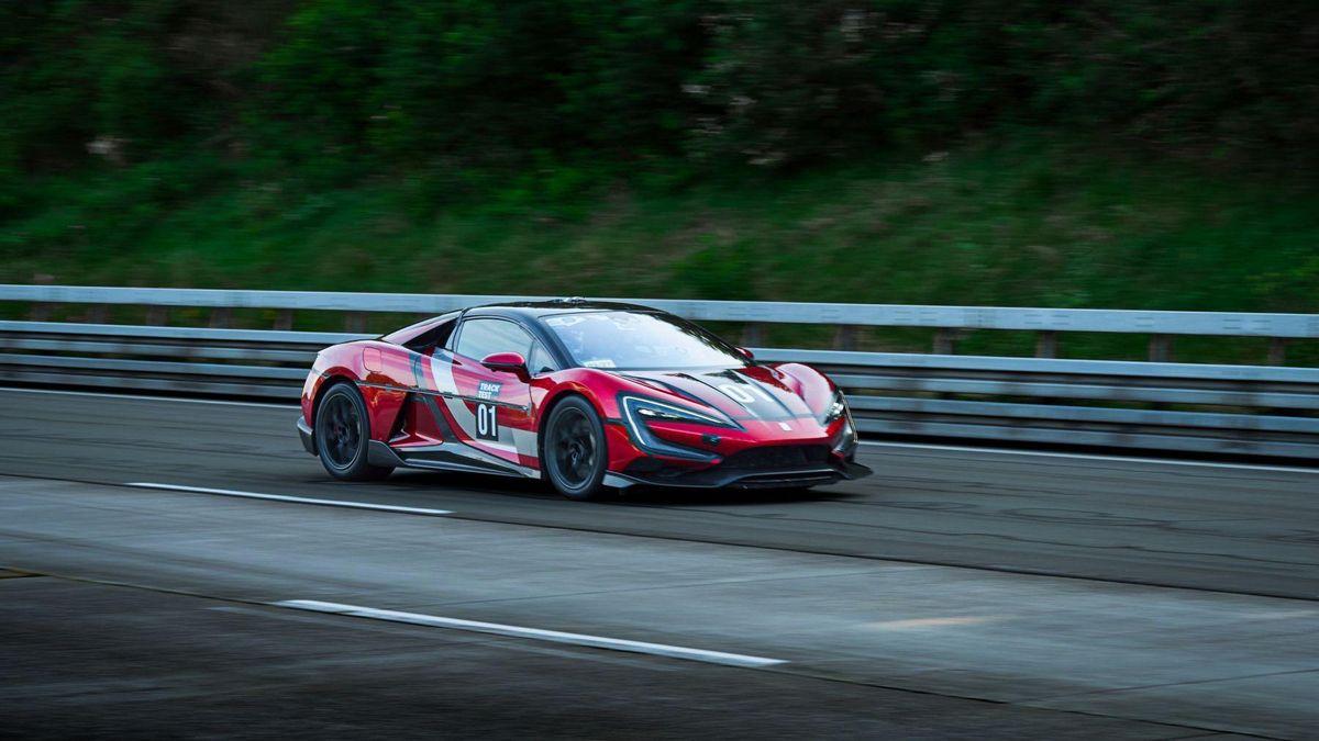 Yangwang U9 Track Edition en pruebas de alta velocidad