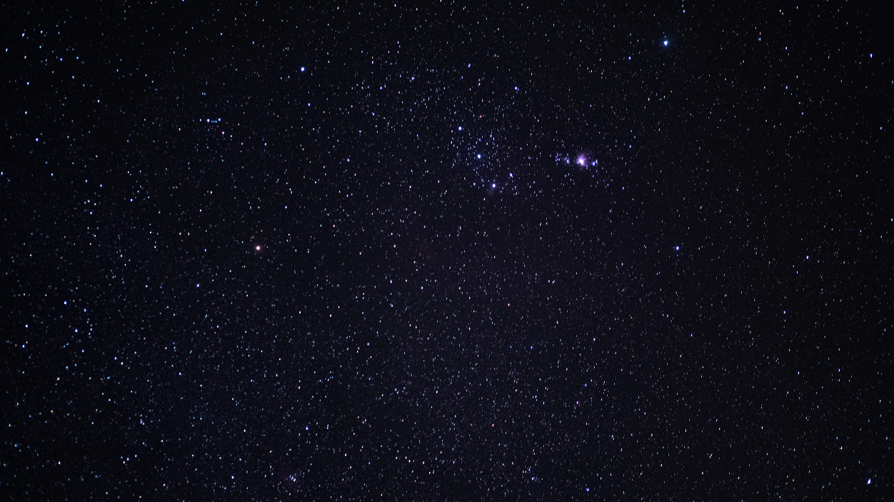Cielo nocturno despejado