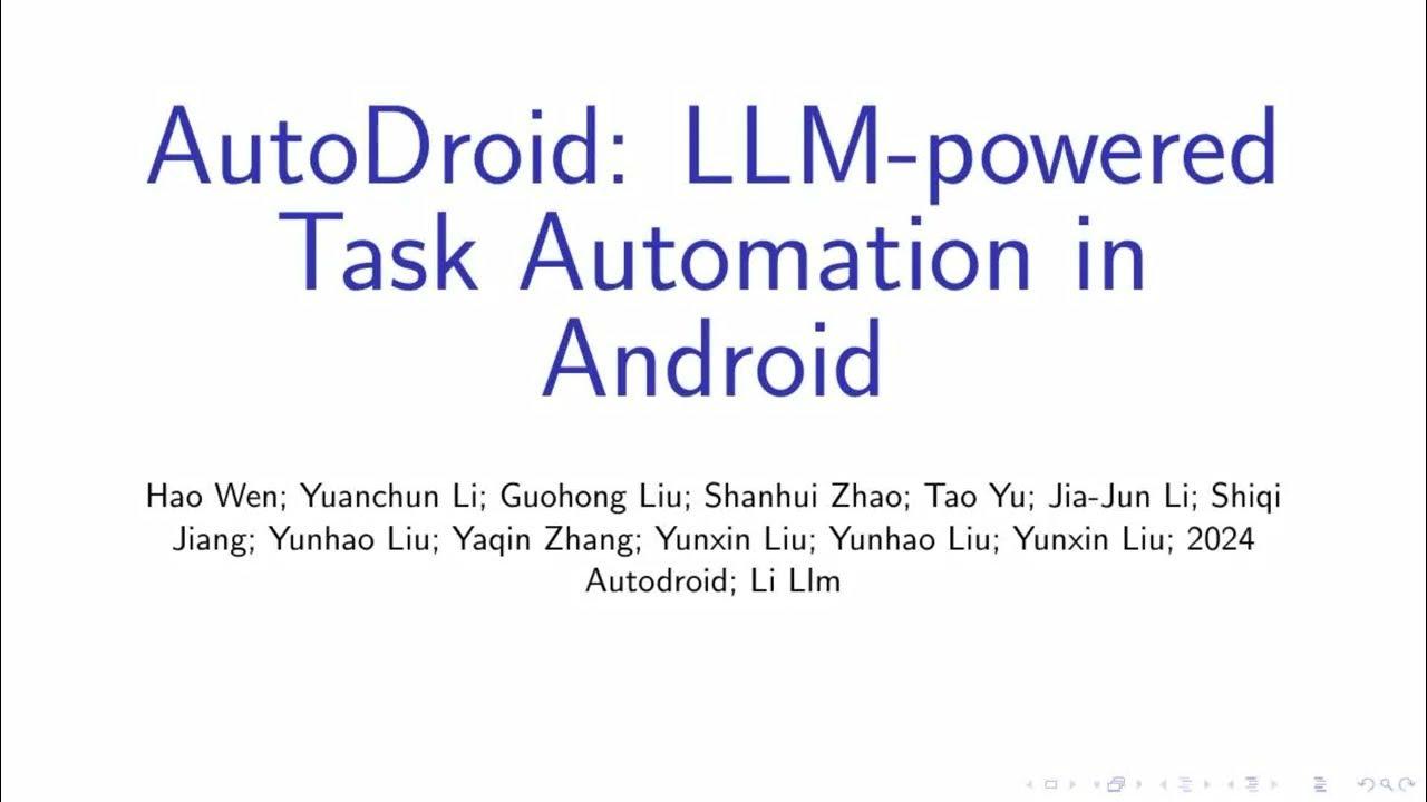 Cómo automatizar tareas en Android usando AutoDroid y LLMs