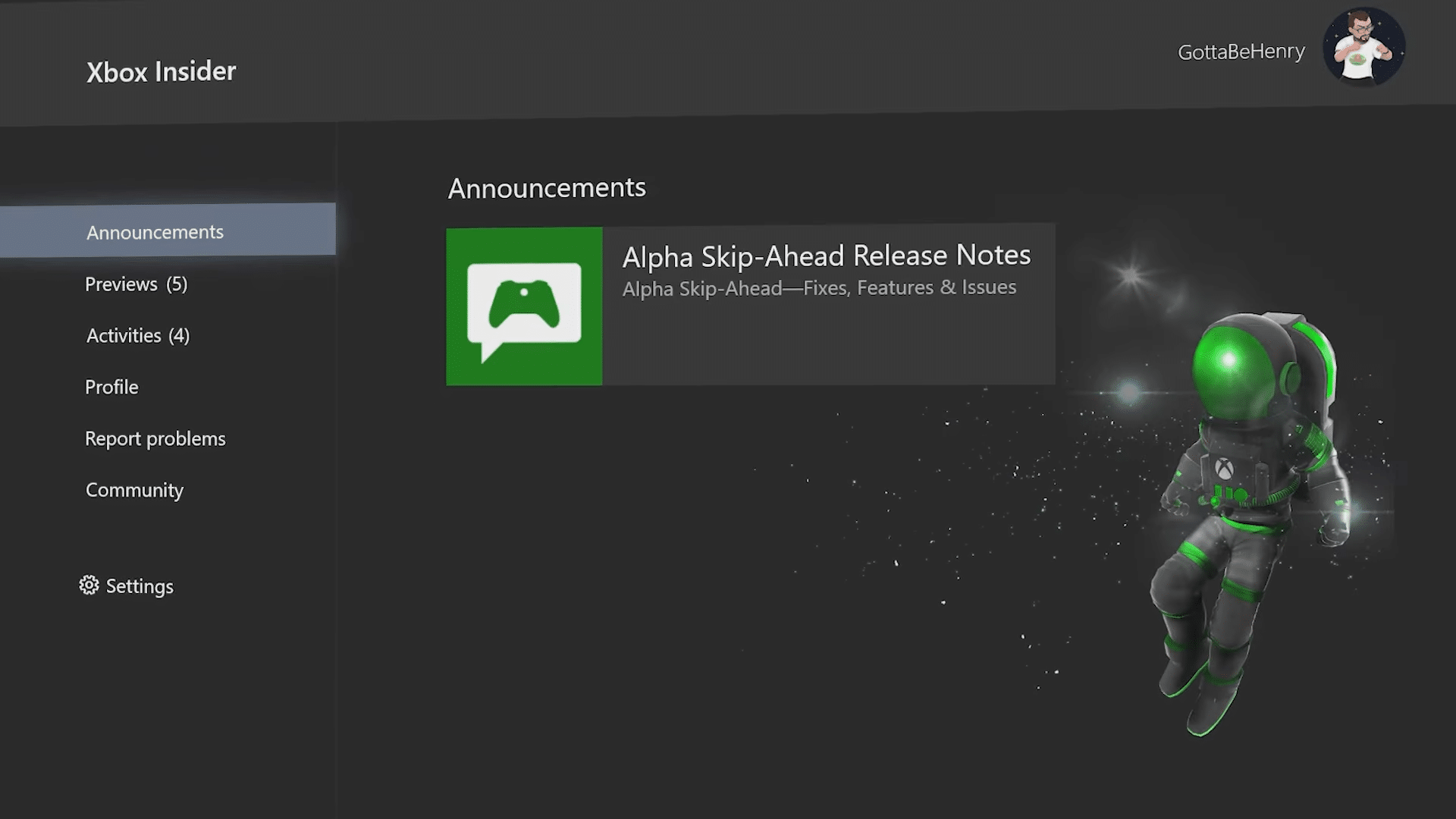 xbox insider