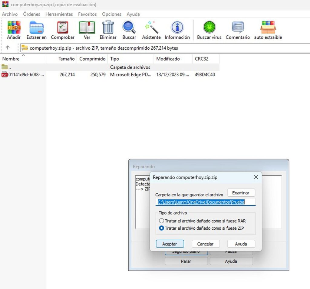 Cómo evitar que Windows abra archivos ZIP con el nuevo Explorador