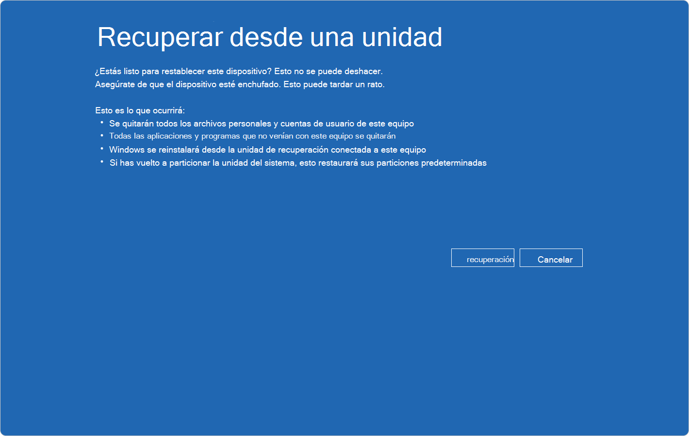 Alternativas para crear USB de rescate