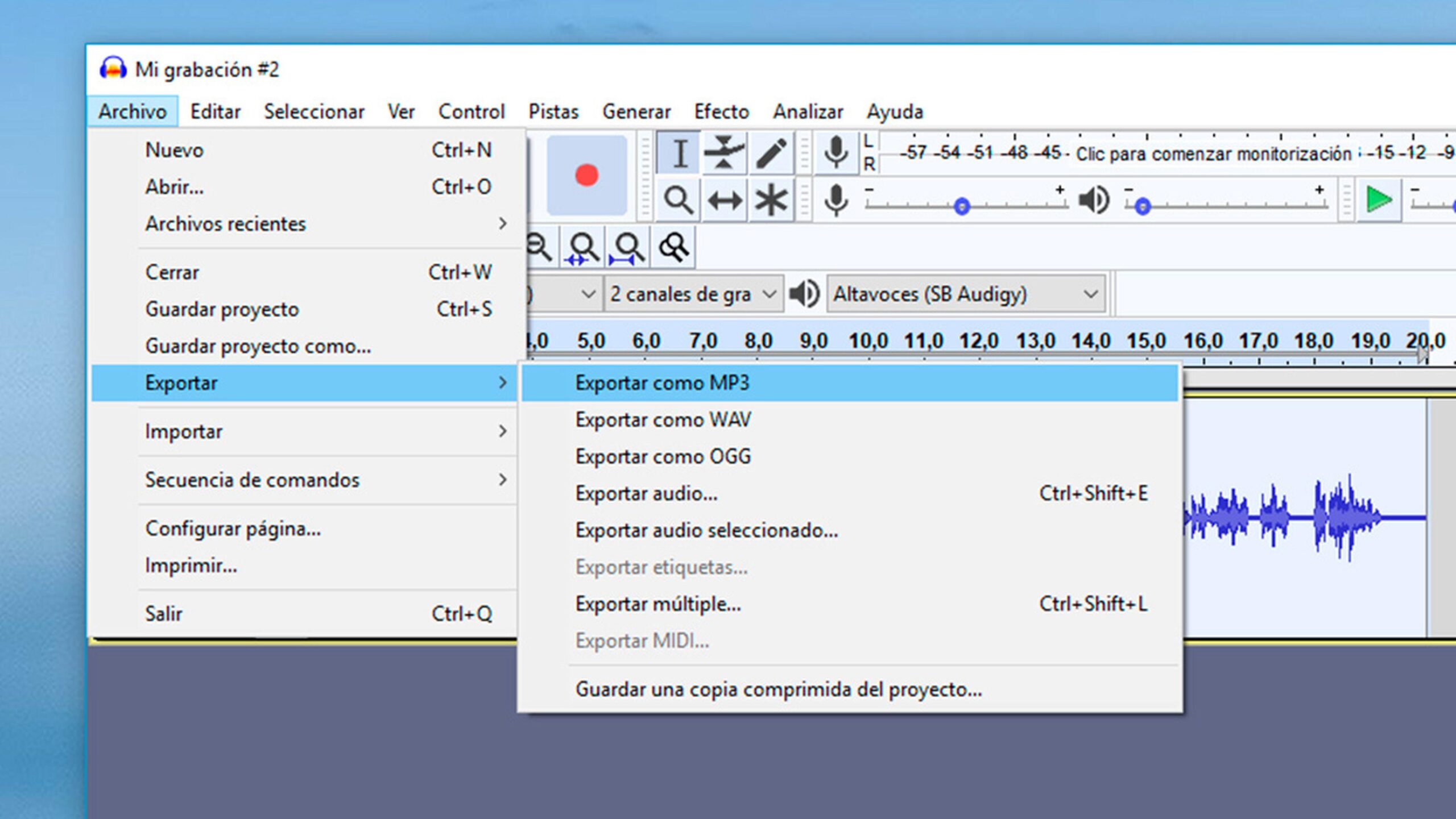 OpenVINO plugins para Audacity